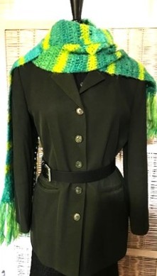  NFC MOHAIR-BLEND SCARF